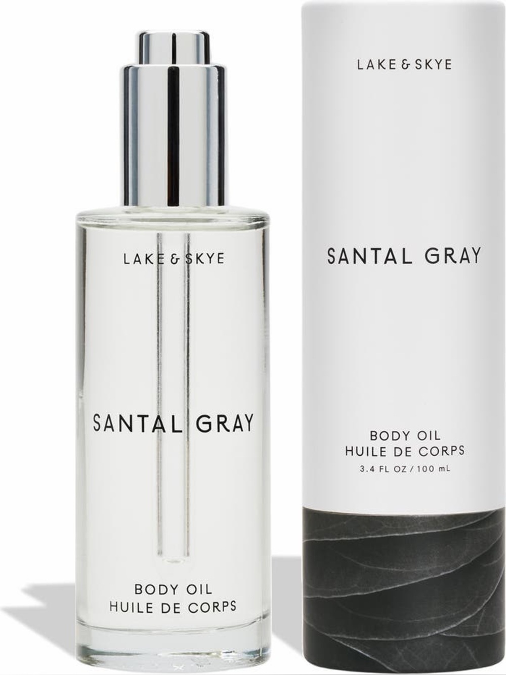 MSRP$48 | Lake & Skye Santal Gray Body Oil